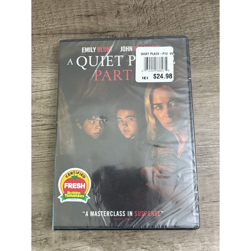 A Quiet Place Part 2 (II) (2021, DVD) Brand New Sealed Horror Blunt Krasinski